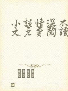 小说情深不负全文免费阅读