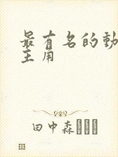 最有名的动漫女主角