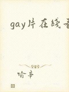 gay片在线看