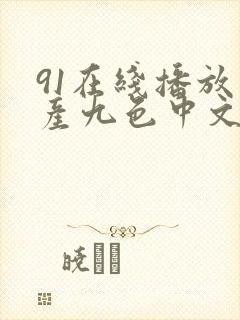 91在线播放国产九色中文封面