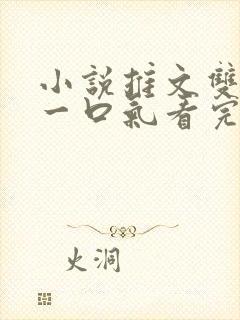 小说推文双女主一口气看完已完结