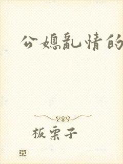 公媳乱情的小说