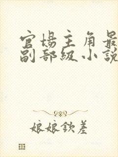 官场主角最年轻副部级小说