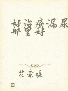 好治疗漏尿医院哪里好