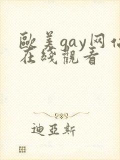 欧美gay网站在线观看