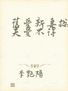 旧爱新妻总裁前夫爱不得