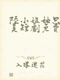 陆小姐她只想独美短剧免费观看