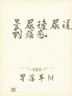 晨尿后尿道口有刺痛感