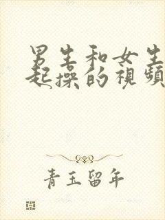 男生和女生在一起操的视频