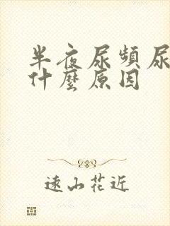 半夜尿频尿多是什么原因