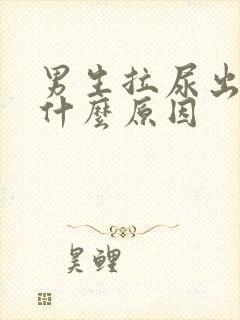 男生拉尿出血是什么原因