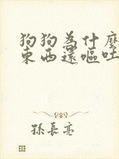 狗狗为什么不吃东西还呕吐没精神封面