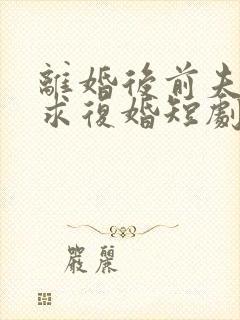 离婚后前夫哭着求复婚短剧全集