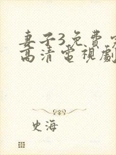 妻子3免费完整高清电视剧在线看