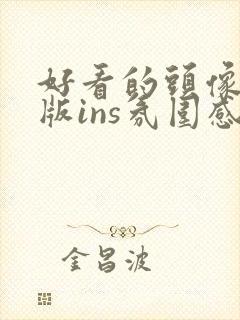 好看的头像女生版ins氛围感