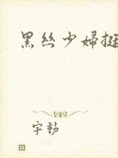 黑丝少妇挺动