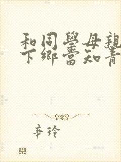 和同学母亲一起下乡当知青的小说封面