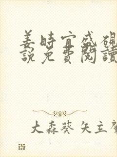 姜时宜盛砚辞小说免费阅读