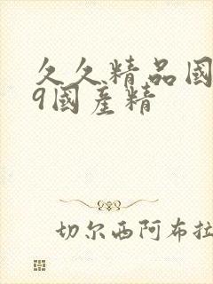 久久精品国产99国产精