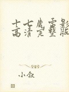 十七岁电影免费高清完整版