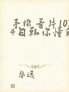 手机看片1024日韩你懂的封面