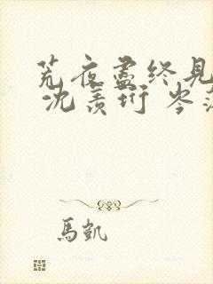 荒夜尽终见云霞 沈羡珩 岑落封面