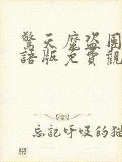 惊天魔盗团2国语版免费观看