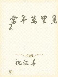 当年万里觅封侯2