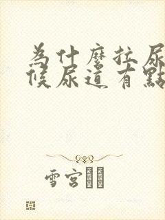 为什么拉尿的时候尿道有点疼