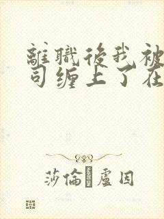 离职后我被前上司缠上了在线阅读全文