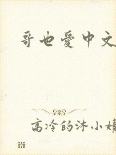 哥也爱中文
