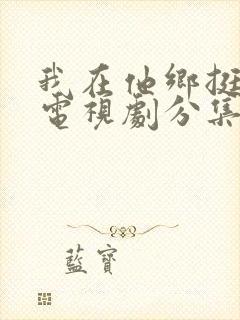 我在他乡挺好的电视剧分集剧情介绍