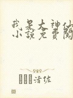 我是大神仙时江小说免费阅读