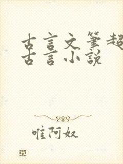 古言文笔超好的古言小说