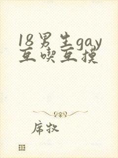 18男生gay互吃互摸封面
