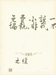免费小说一大佬偏执,非我不可封面