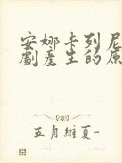 安娜卡列尼娜悲剧产生的原因