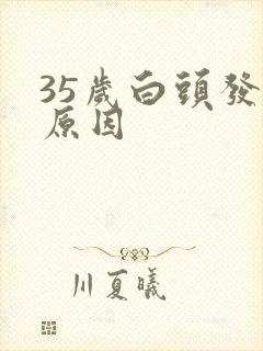 35岁白头发的原因