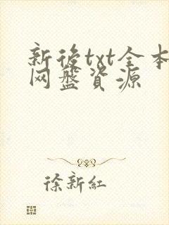 新后txt全本网盘资源