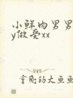 小鲜肉男男gay做受xx