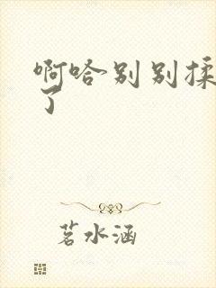 啊哈别别揉那处了