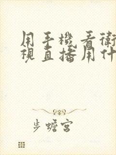 用手机看卫视电视直播用什么软件