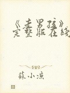 《老男孩》电影完整版在线观看封面