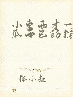 小东西才一根黄瓜而已的推荐书封面