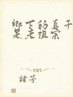 乡下的真千金竟是老祖宗