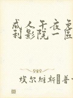 成人午夜免费福利影院一区