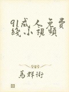 91成人免费在线小视频