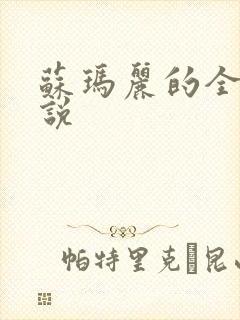 苏玛丽的全部小说