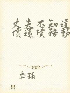 丈夫不知道妻子偿还债务动漫全集观