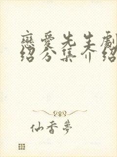 恋爱先生剧情介绍分集介绍